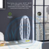 16.5" in UV STERILIZED WHITE TABLE LAMP W/ REMOTE CONTROL - Image 9