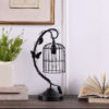 17.5" in IRIS BLACK BUTTERFLY GARDEN METAL TABLE LAMP - Image 5