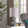 24"in MOD CRYSTAL INSP RETRO TABLE LAMP - Image 3