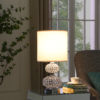 24"in MOD CRYSTAL INSP RETRO TABLE LAMP - Image 4