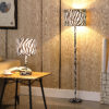 18.5"in FAUX SUEDE ZEBRA METAL TABLE LAMP - Image 6