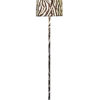 58.5" in FAUX SUEDE ZEBRA PRINT FLOOR LAMP - Image 2