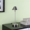 17.5" in RYDER SILVER NICKEL G-9 LED TABLE LAMP - Image 3