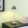 17.5" in RYDER SILVER NICKEL G-9 LED TABLE LAMP - Image 4