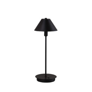 17.5" in ROWAN MATTE POWDER BLACK G-9 TABLE LAMP