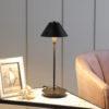17.5" in ROWAN MATTE POWDER BLACK G-9 TABLE LAMP - Image 4