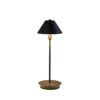 17.5" in ROWAN MATTE POWDER BLACK G-9 TABLE LAMP - Image 2