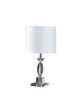 23.25" in EMMIL CUT CRYSTAL MODERN TABLE LAMP