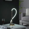 20.5" in ELASTILIGHT LED TUBE W/ MAGNETIC END CONTEMPORARY ROSE GOLD TABLE LAMP - Image 6