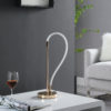 20.5" in ELASTILIGHT LED TUBE W/ MAGNETIC END CONTEMPORARY ROSE GOLD TABLE LAMP - Image 3