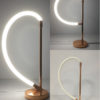 20.5" in ELASTILIGHT LED TUBE W/ MAGNETIC END CONTEMPORARY ROSE GOLD TABLE LAMP - Image 7