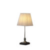 18.75" in LEIL MID CENTURY SQUARE BRUSH SILVER TABLE LAMP - Image 2