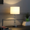 21" in TILLI HEXAGONAL PRISM CRYSTAL ORB TABLE LAMP - Image 4