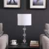 19.75" in JULES SOLID PRISM CRYSTAL CUBES ORB TABLE LAMP - Image 3