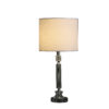 24.5" in MITZ CUT CRYSTAL COLUMN MODERN TABLE LAMP - Image 2