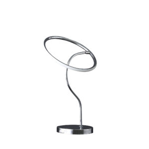 25.5" in CIRCULAR HALO RING LED MODERN TABLE LAMP