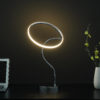 25.5" in CIRCULAR HALO RING LED MODERN TABLE LAMP - Image 6