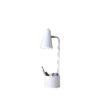 19.5" in STUDENT WHITE METAL TASK DESK LAMP W/ ORGANIZER - Image 2