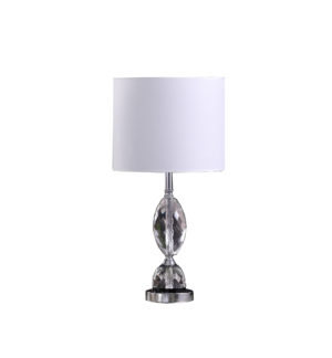 23.75" in GEORGIA PEAR CUT-CRYSTAL MODERN TABLE LAMP
