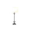 25.5" in BUFFET CRYSTAL FLORAL CHROME METAL TABLE LAMP - Image 2