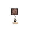 20.5" in MODERN READER BLACK SITTING A GRAY STACK OF BOOKS POLYRESIN TABLE LAMP - Image 2