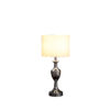 22.25" in ANDERS CREST SHAPE SILVER CHROME URN TABLE LAMP - Image 2
