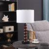 27.5" in COASTAL LITTORAL WOOD INSP MODERN TABLE LAMP - Image 3