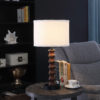 27.5" in COASTAL LITTORAL WOOD INSP MODERN TABLE LAMP - Image 4