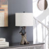 24.75" in BLACK BEAR ON A TREE POLYRESIN TABLE LAMP - Image 3