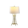 29.25" in KIARA MODERN SATIN BRUSHED GOLD BAMBOO METAL TABLE LAMP - Image 2