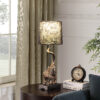 24" in WILDLIFE OLD WORLD ANTIQUE BRONZE  CAPUCHIN MONKEY POLYRESIN TABLE LAMP - Image 4