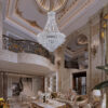 36" in EMPIRE K9 CRYSTAL 14-LED BULBS  HARDWIRED CHANDELIER LAMP - Image 3